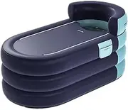 Ice Bath Tub - Portable Polar Plunge Pool for Outdoor Travel, Foldable Cold & Hot Water Sauna, Deep Freeze Therapy for Adult Injuries Recovery