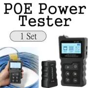 1 Set 3 IN 1 POE POWER TESTER VOLTAGE CURRENT CONTINUITY Transmitter & Remote