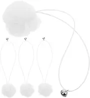 4pcs Cat Tree Replacement Balls with Bells Interactive Scratching Post for Cats Engaging Hanging for Playtime and Exercise Durable