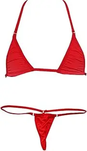 [TiaoBug] Women Bikini Swimsuit Fashion 2 Pieces Sexy Bikini Set Swimwear Beachwear Bathing Suit