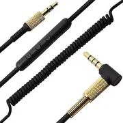 OKCSC 3.5MM Headphones Cable for Marshall Majior II Monitor MID Earphones, 3.5mm to 3.5mm Audio Cable with Mic