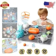 STEM Circuit Blocks Kit for Kids Aged 3-12 - 64 Science Projects to Explore