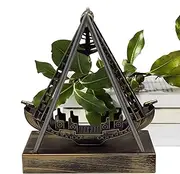 Pirate Ship Model, Perpetual Motion Model, Swinging Model Figure, Electronic Swinging Toy, Desk Pirate Ship, Decorative Swinging Toy, Boat Desk Ornament, Perpetual Motion Toy, Swinging Boat Model