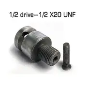 Impact Driver ADAPTOR 1/2 drive to 1/2 Drill Chuck for AEG Panasonic Ryobi Hilti