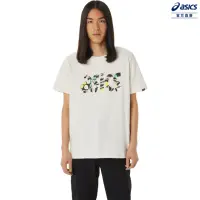 在飛比找momo購物網優惠-【asics 亞瑟士】LOGO圖案短袖上衣 男女中性款 運動