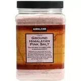 Kirkland Signature Ground Himalayan Pink Salt, 2.27kg