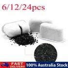 6/12/24x Charcoal Water Filters for Breville Coffee Espresso Cappuccino Machine~