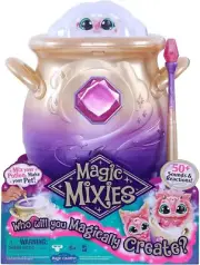 Magical Misting Cauldron with Interactive 8 Inch Pink Plush Toy and 50+ Sounds a