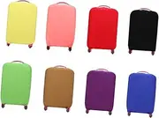 [LIFKOME] Elastic Luggage Cover Protector for Suitcases Stretchable Trolley Case Cover Purple Dirt Scratch Resistant Easy Access to Handles