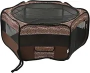 Small Animal Playpen, Foldable Breathable Small Pets Cage Tent, Portable Dog Kennel Playpen with Carrying Bag, Pet Cat Playpens for for Puppy Kitten Indoor Outdoor Travel Camping
