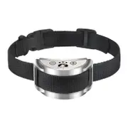 Waterproof and rechargeable Bark Stop collar (silver)