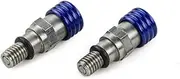 WYJDZSW M5x0.8 Fork Air Pressure Bleeder Valve Compatible with Yamaha YZ85 YZ125 YZ250 YZ250F YZ450F WR250R/F WR400F WR426F WR450F TTR230 250 TTR225 (Color : Blue)