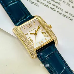 【MICHAEL KORS】Emery 晶鑽羅馬方形女錶 MK2982 33mm 現代鐘錶