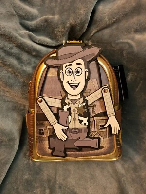 Loungefly Disney Pixar Toy Story Woody Puppet Mini Backpack