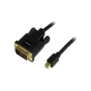 Startech MDP2DVIMM10B 10FT PASSIVE MINI DP TO DVI-D SINGLE-LINK CABLE 1080P 60HZ