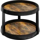 Organizador giratorio de plato giratorio Lazy Susan de 2 niveles y 10 pulgadas