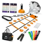 Agility Training Equipment Set |Soccer Training Equipment for Kids | orange