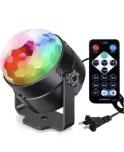 Sound Activated Party Lights with Remote Control Dj Lighting, Disco Ball Strobe
