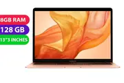 Apple Macbook Air 2019 (i5, 8GB RAM, 128GB, 13", Gold) - Refurbished (Excellent)