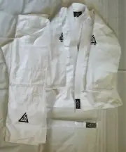 Official Gracie Jiu-Jitsu Brasil Complete UNIFORM Size 5/180 NEW , Free Shipping