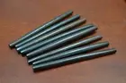100 PCS CHOCOLATE BROWN BUFFALO BONE HAIR PIPE CHOKER BEADS PENDANTS 4" #BD-89