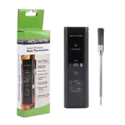 NEW ACURITE WIRELESS MEAT THERMOMETER Probe Temperature BBQ Stainless Steel