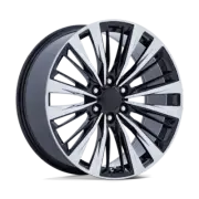 Performance Replicas PR226 22X9 6X139.7 28mm Gloss Black Polished Wheel