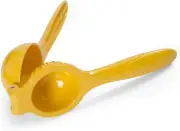 Professional Manual Citrus Juice Press/Lemon Squeezer, 7.5-Inch, Yellow