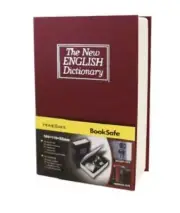 Book Safe With Key Lock Brand New - Dictionary or Hollywood Book