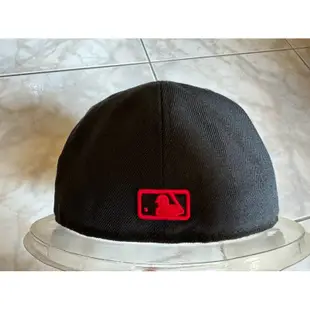 NEW ERA 59FIFTY 5950 MLB 道奇 LA 黑色紅LOGO 基本款 大尺碼 全封帽 棒球帽 7 3/8