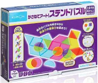 在飛比找PChome24h購物優惠-日本KUMON TOY 繽紛透光幾何板