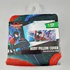 Spider-Man Into The Spider-Verse Body Pillow Case Super Soft 20in X 54in New