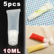10ML Containers Tools Balm Makeup Plastic Empty Tubes Clear Lip Gloss Refillable