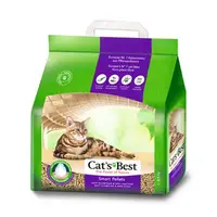 在飛比找蝦皮購物優惠-[卡酷寵物] CAT'S BEST 凱優紫標凝結木屑砂-特級