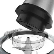 Vikus Powerful 400W Electric Food Processor & Chopper, 2L Glass Bowl, 4 Steel Blades
