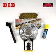 DID JT Upgrade ZVMX Chain and Sprocket Kit for Suzuki SFV650 Gladius 2009-16