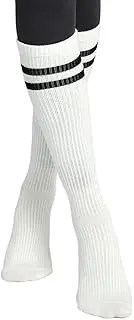 [nonono] Yoga Socks Cotton Striped Yoga Socks Mid-tube Anti Slip Pilate Socks Dancing Socks 1