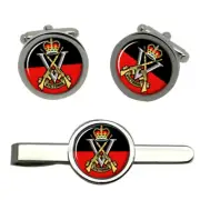 Royal Victoria Regiment (Australian Army) Cufflinks and Tie Clip Set