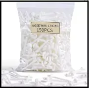 150 Pcs Wax Sticks Nose Wax Kit Accessories Waxing Sticks for Nose Hair Remove