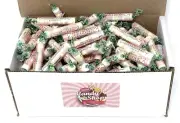 Smarties X-treme Sour Candy Rolls Bulk in Box Sugar Candy Favors 8oz, 1LB, 2LB