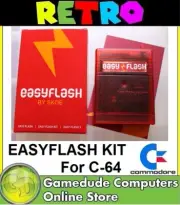 EasyFlash 64 Complete Cartridge Kit for Commodore C64 Soldering required [F03]