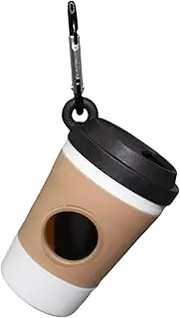 Card School Packages for Dogs, Shitty Coffee Bag, Shit Bag, Organiser of Rubbish in with Carabiner Clip, Petty Holds for Cats