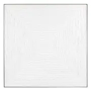 White Vortex Oil On Canvas Painting - Large