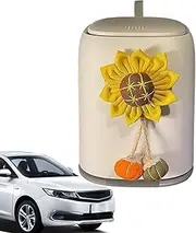 Car Trash Can Car Trash Can | Cartoon Car Tissue Storage Box | Cute Back Seat Organizer Storage Bag Proof