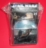 STAR WARS DEAGOSTINI - NEW - #21 DARTH MAUL'S SITH SPEEDER with MAGAZINE