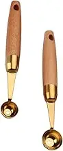MAGICLULU Fruit Balls Scoop Set Melon Spoon 2pcs Stainless Steel Fruit Scoops Slicer