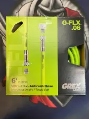 6' ULTRA-FLEX Airbrush Hose with Universal Fittings Grex Airbrush Accessory New!
