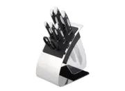 Scanpan Classic Eclipse 8 Piece Knife Block 18068 Stainless Steel Knives Set