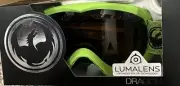 Dragon Goggles DX Ski Snowboard Goggle Adult Green w/ Smoke Lens Luma NEW
