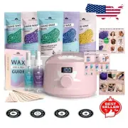All-in-One Waxing Kit: Digital Warmer & 35 Waxing Accessories for Home Use